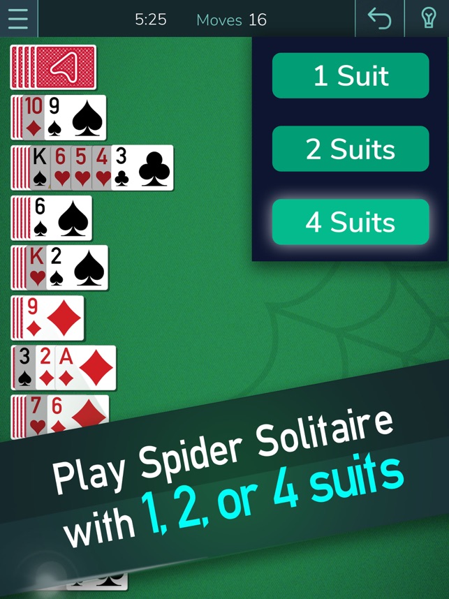 Arkadium's Spider Spider Solitaire FREE game app, Play YOUR way –  anywhere, anytime! Arkadium's Spider Solitaire includes: ♣️Customized card  layouts ♥️NEW horizontal view for larger cards ♠️Unlimited, By Arkadium