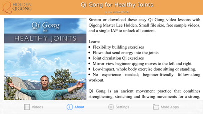 Screenshot #2 pour Qi Gong for Healthy Joints
