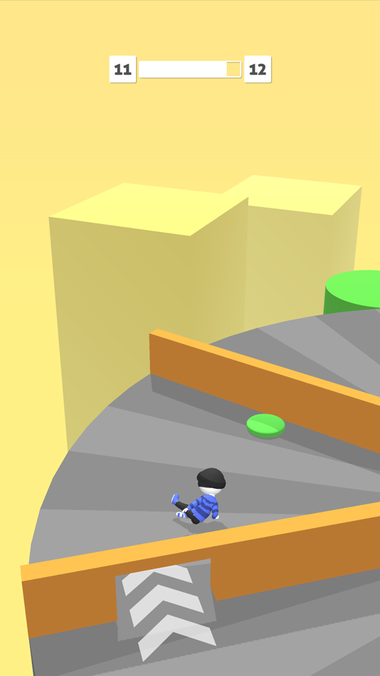 #2. Parkour Dizzy Run (iOS) 由: Tatjana Kolesnik