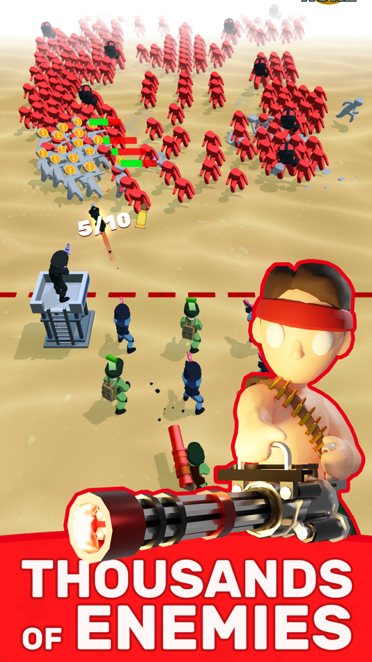 #1. Idle Army (iOS) 由: Kwalee Ltd