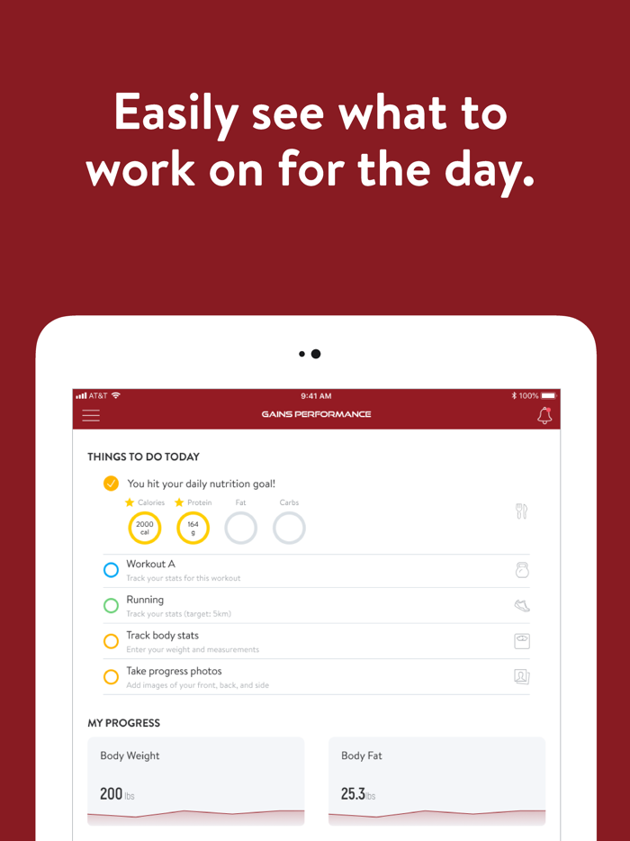 Gains Performance Studio