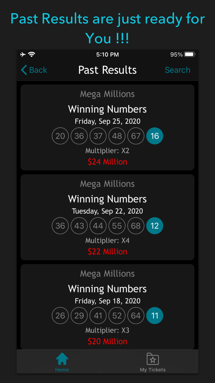 Florida Lottery Scan and Results