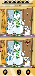 Find the 10 differences winter screenshot #1 for iPhone