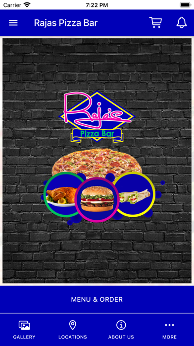 Rajas Pizza Bar Glasgow Screenshot