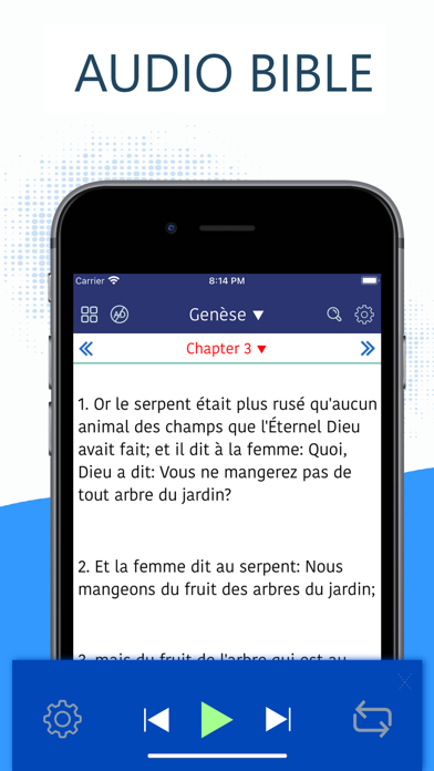 la Sainte Bible en français Screenshot