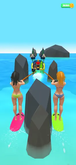 Game screenshot Water Skiing 3D apk
