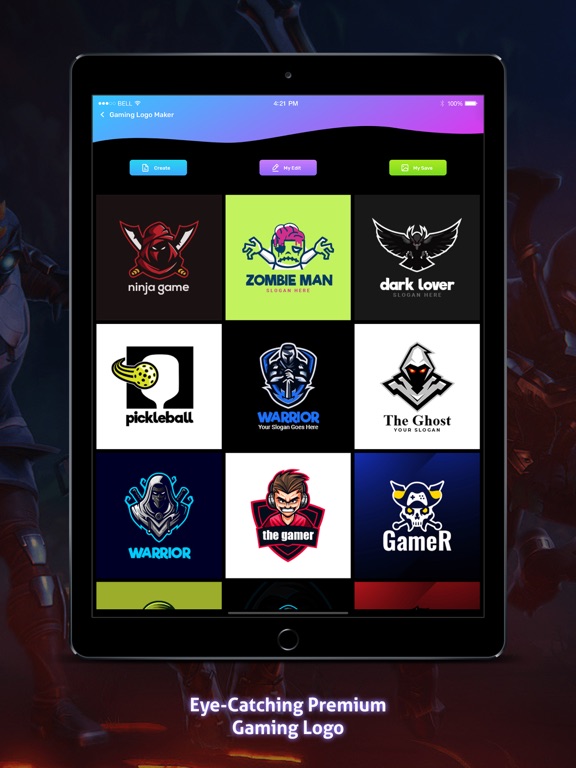 Screenshot #4 pour Logo Maker Esport Gaming Logo