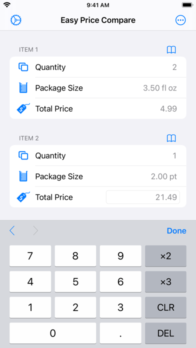 Easy Price Compare Screenshot
