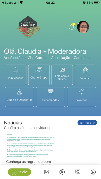 VILLA GARDEN - ASSOCIAÇÃO Screenshot