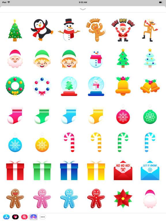 Screenshot #5 pour Christmas Cheer Stickers
