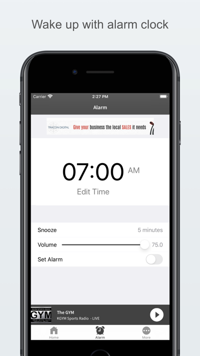 KGYM Sports Radio Screenshot