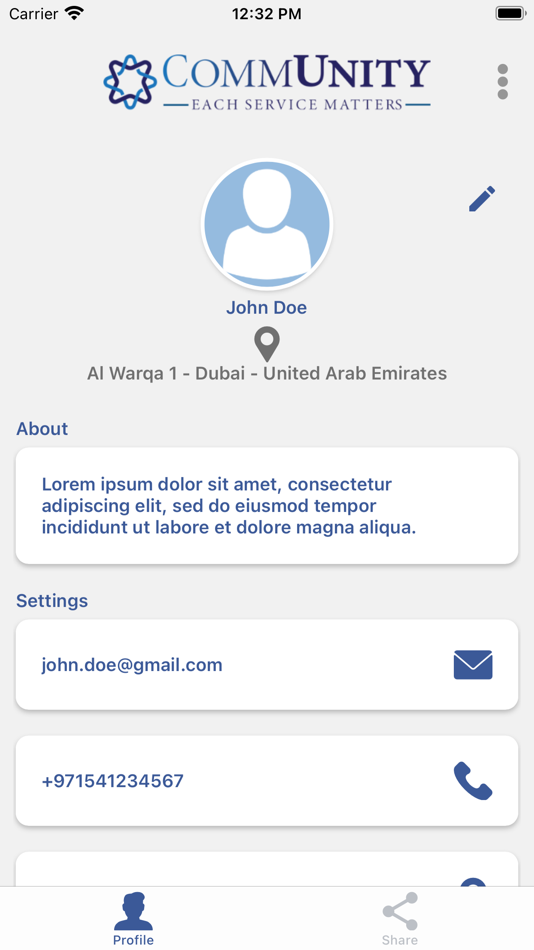 #1. CommUnity-App (iOS) 由: Mike AlCharif