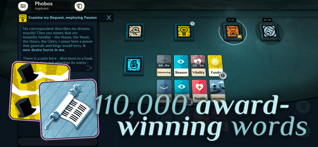 צילום מסך של Cultist Simulator