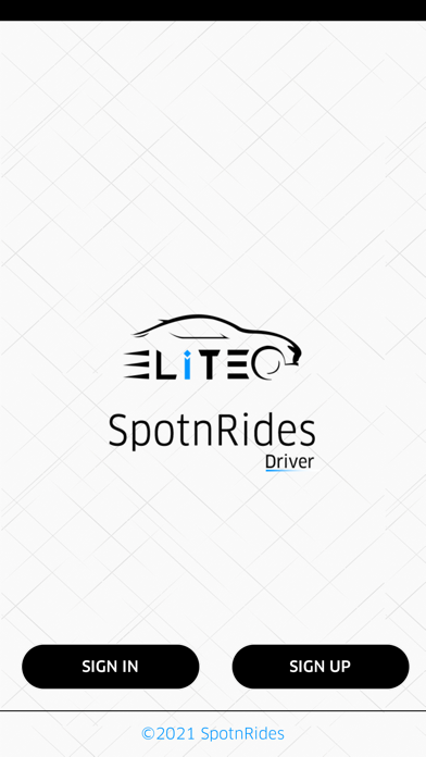 SpotnRides - Elite - Driver Screenshot