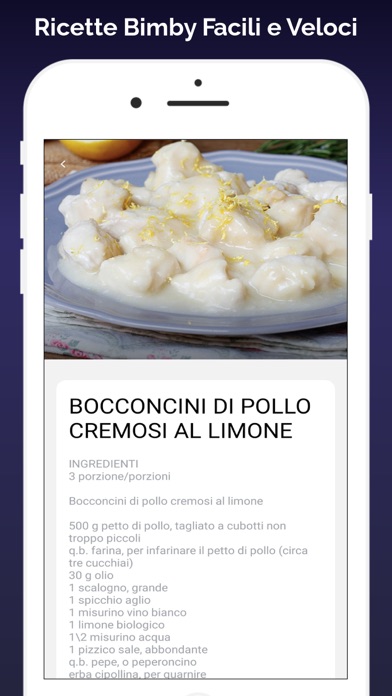 Ricette Bimby Facili e Veloci Screenshot