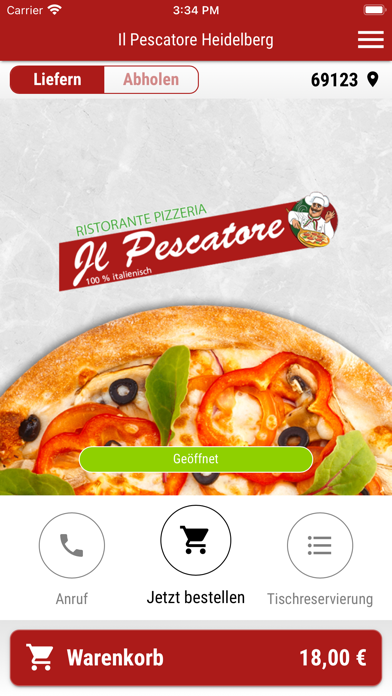 Il Pescatore Heidelberg Screenshot