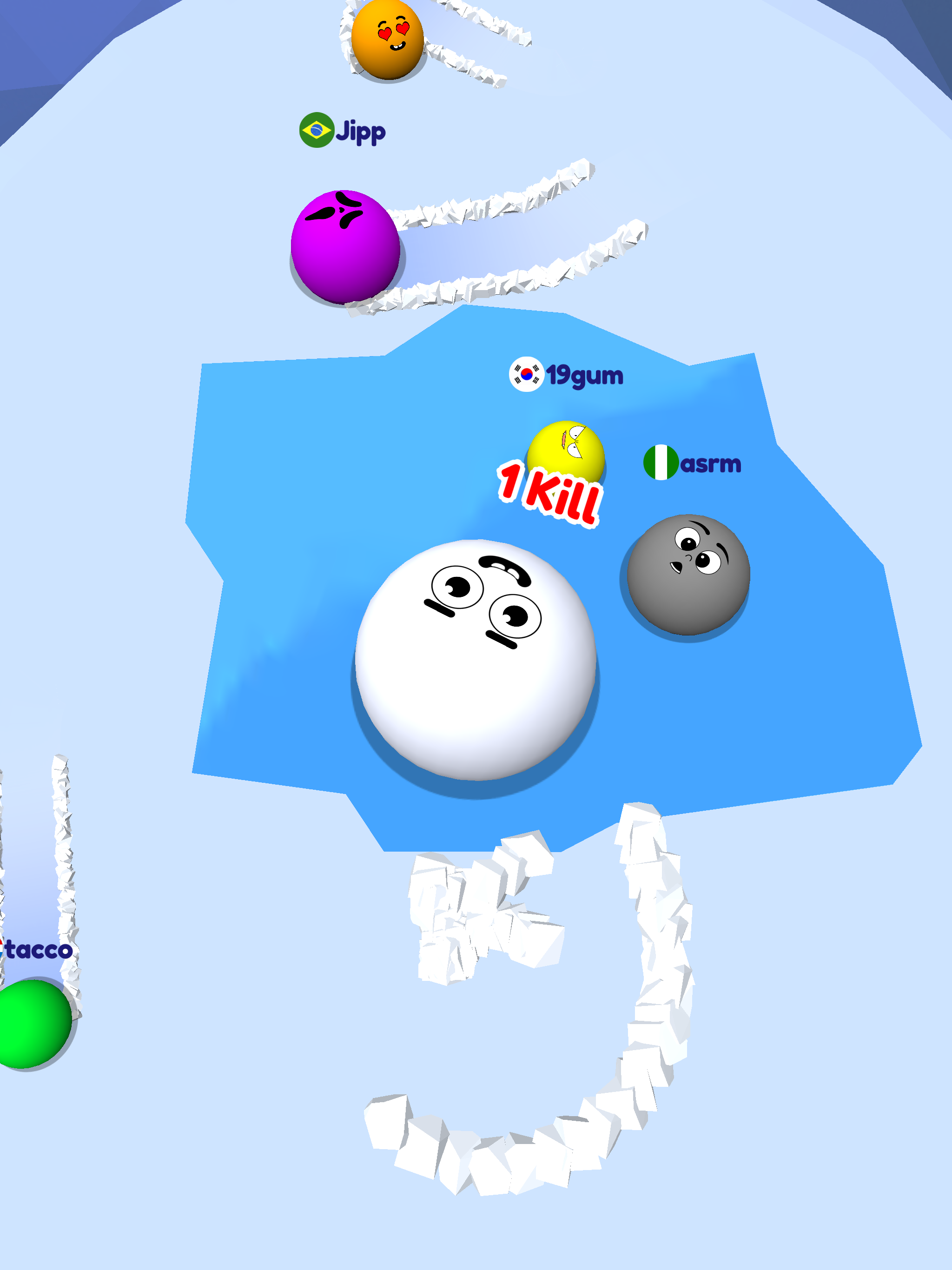 Snow Roll.io