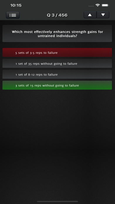 CSCS Strength Exam Prep Screenshot