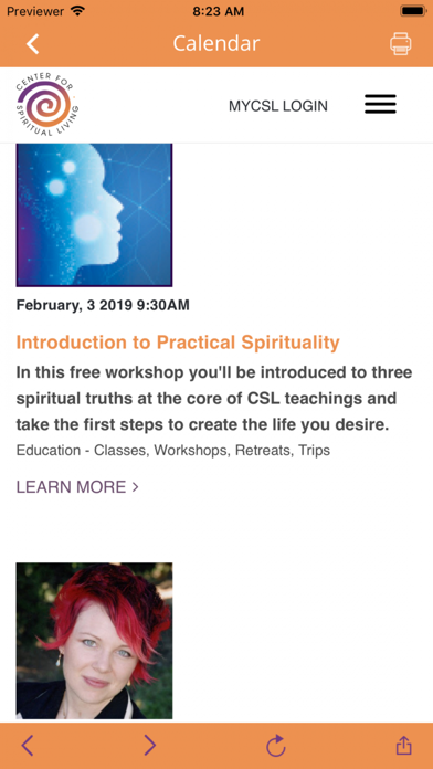 How to cancel & delete Center for Spiritual Living SE from iphone & ipad 2