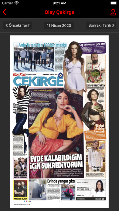 Olay E-Gazete Screenshot