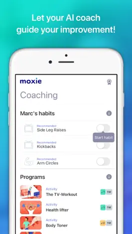 Game screenshot Moxie - Wellbeing Companion hack