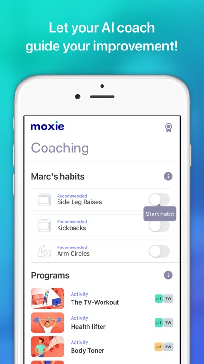 Moxie - Wellbeing Companion