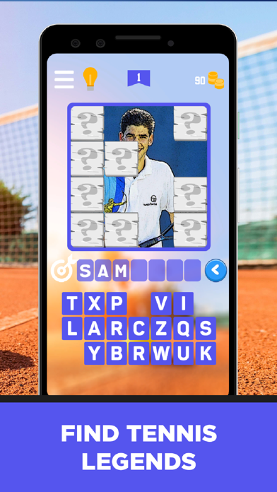 Screenshot #3 pour Tennis Quiz - Sports Trivia