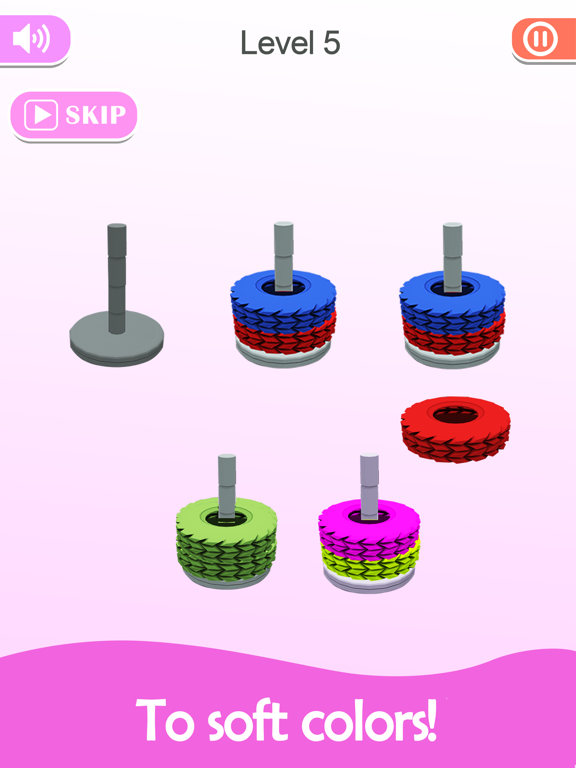Screenshot #5 pour Stack Sort - Color Hoop