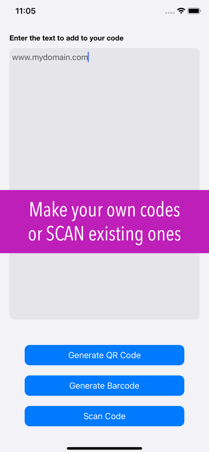 QR Widget  Barcode Scanner