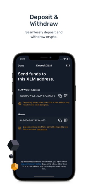 deposito a bitcoin account