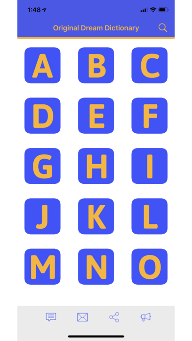 Original Dream Dictionary Screenshot