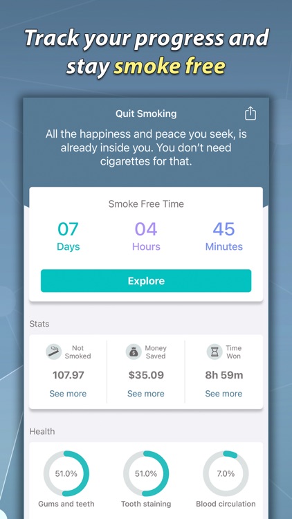 Quit Smoking Helper - Stop Now