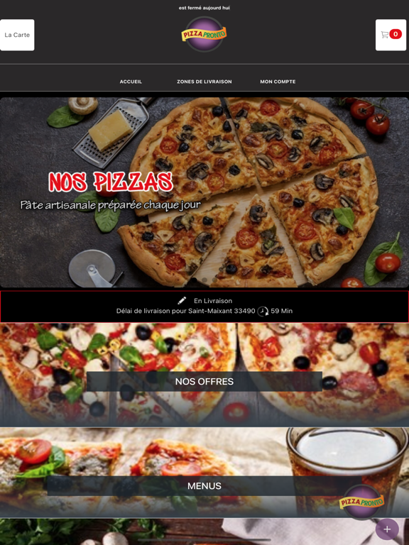 Screenshot #5 pour Pronto Pizza Langon