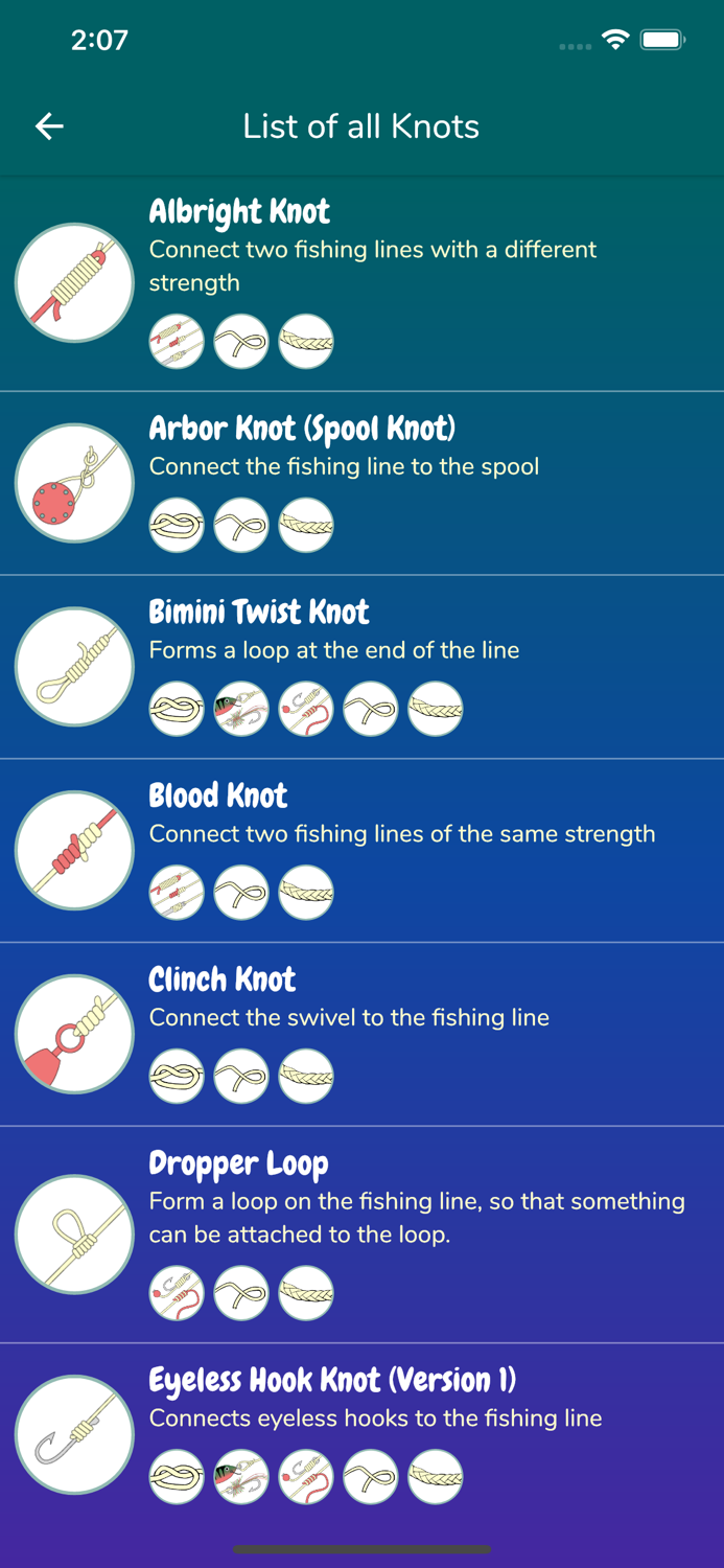 Fishing Knots and Rigs