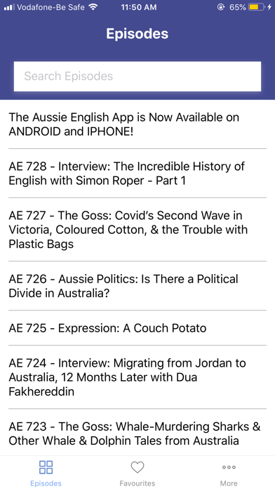 Aussie English Screenshot