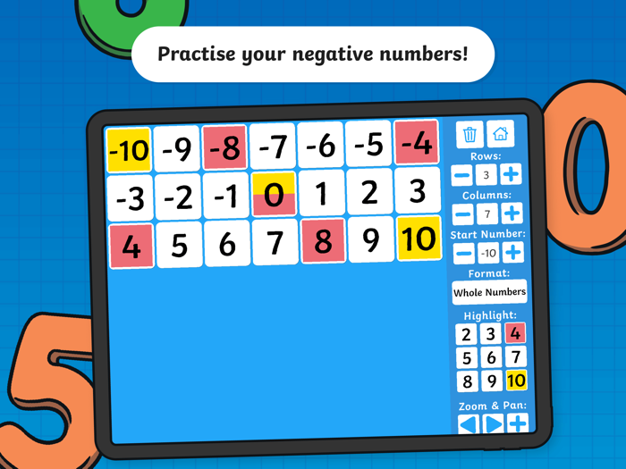 Twinkl Interactive 100 Square