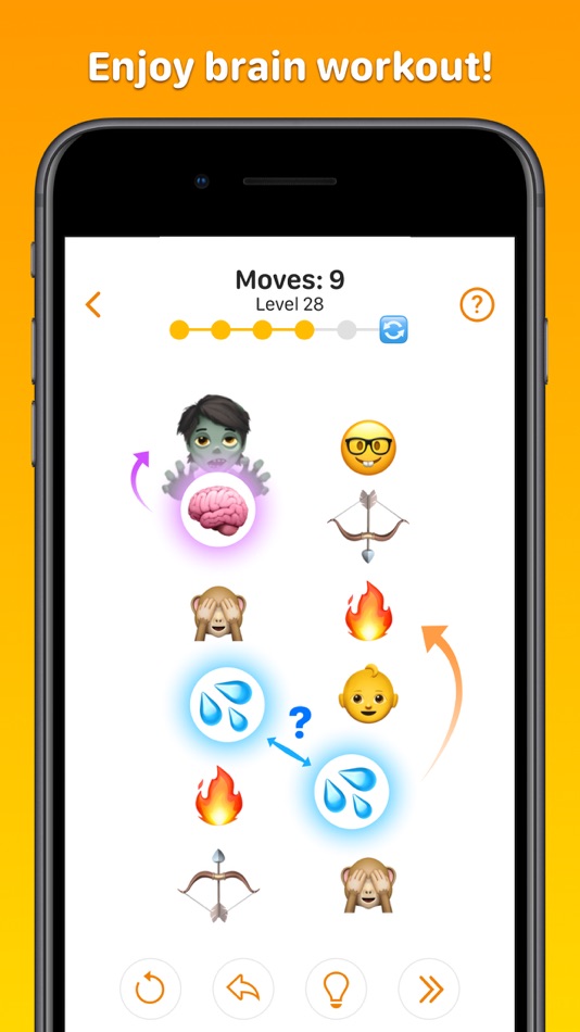 #2. Tapaku: Emoji Puzzle (iOS) 由: Weather Maps LLC