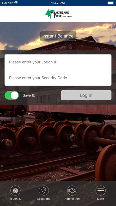 HealthCare First CU Screenshot