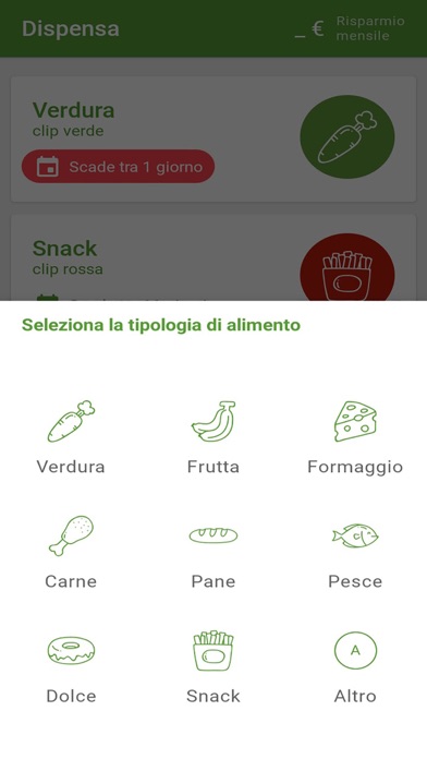 Memo Food Kit-Mai più Skaduto Screenshot