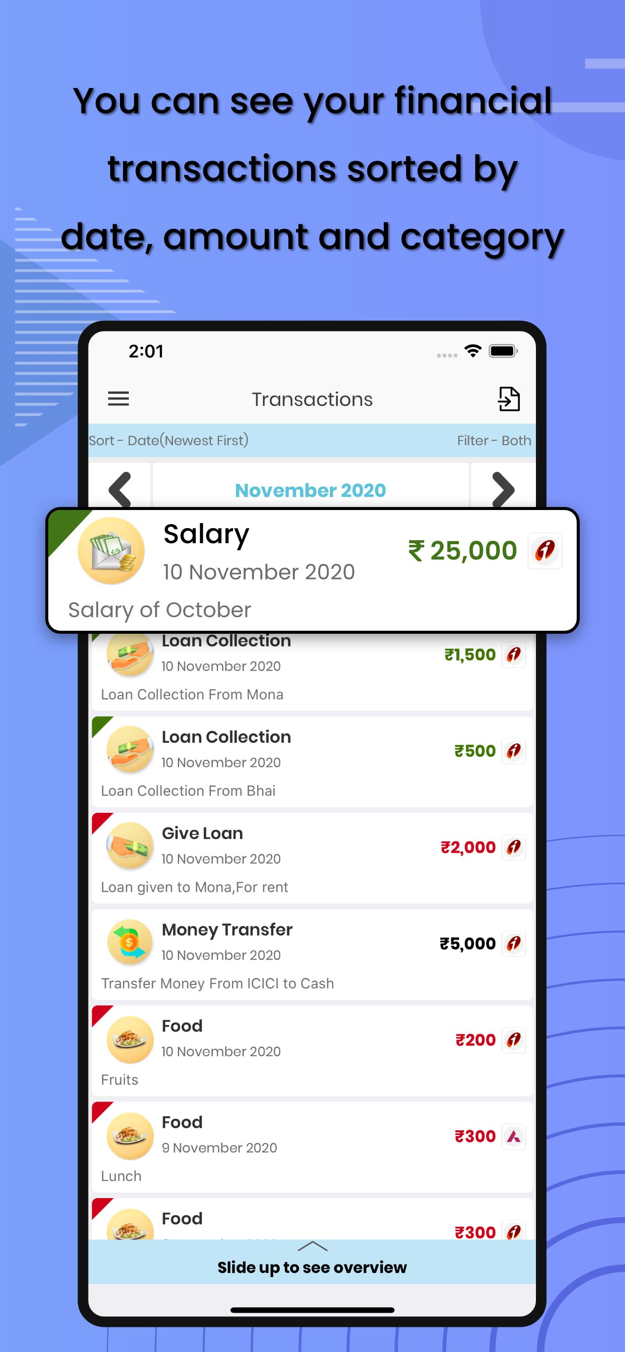 Pick n Store - Money Manager screenshot 4