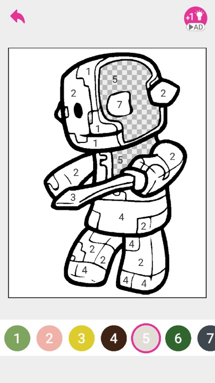 MineColor: Craft Coloring Book