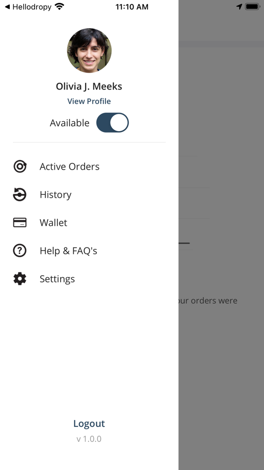 #3. Hellodropy - Agent (iOS) Podle: GOTESO