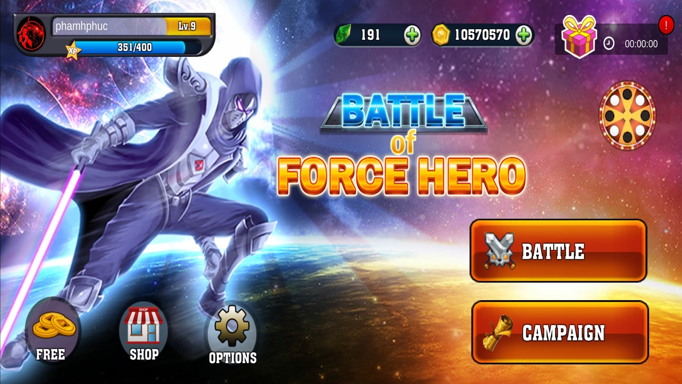 Battle of Force Hero