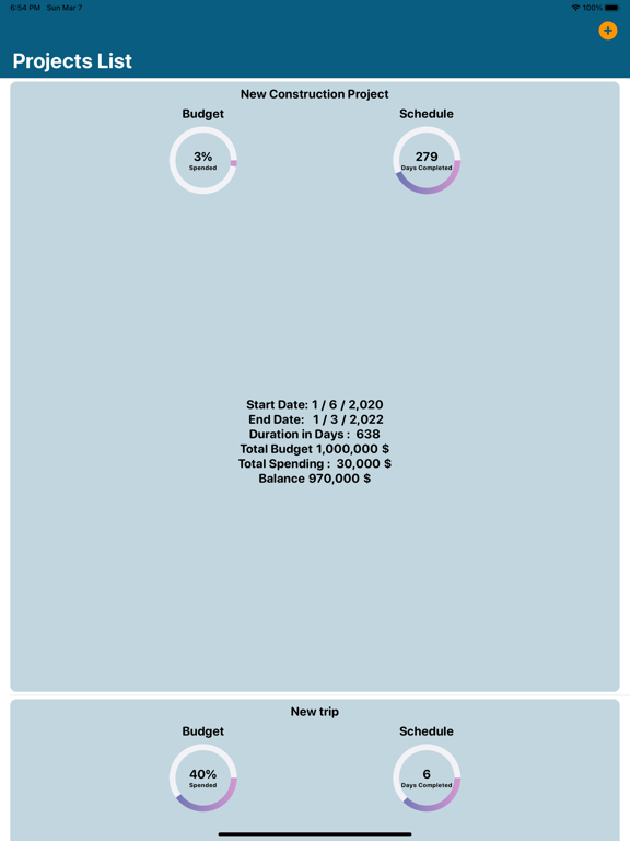 Screenshot #6 pour Project Budget Management