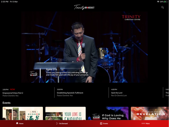 Screenshot #5 pour TrinityBroadcast.tv