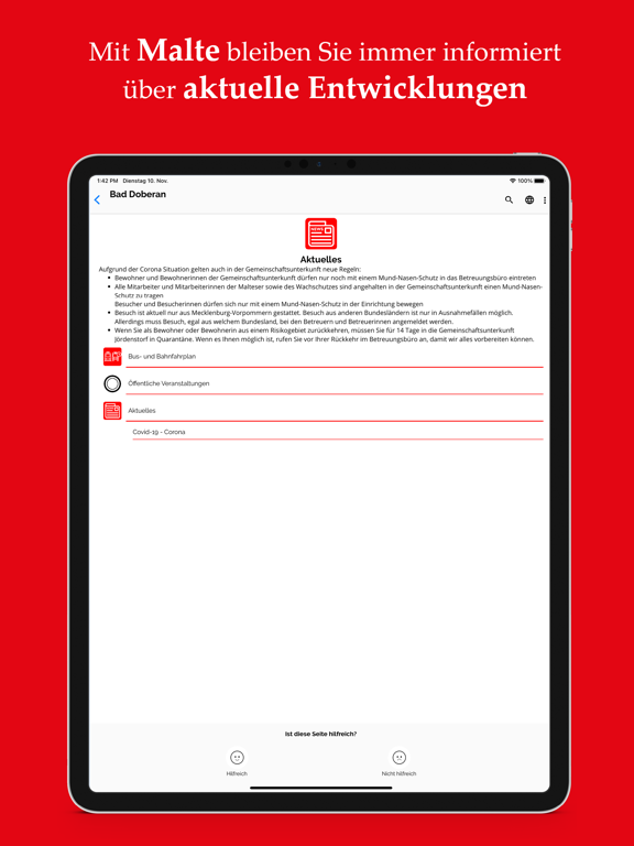 Screenshot #5 pour Malte-App