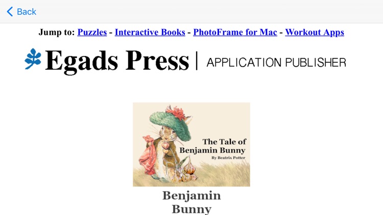 Benjamin Bunny2 screenshot-5