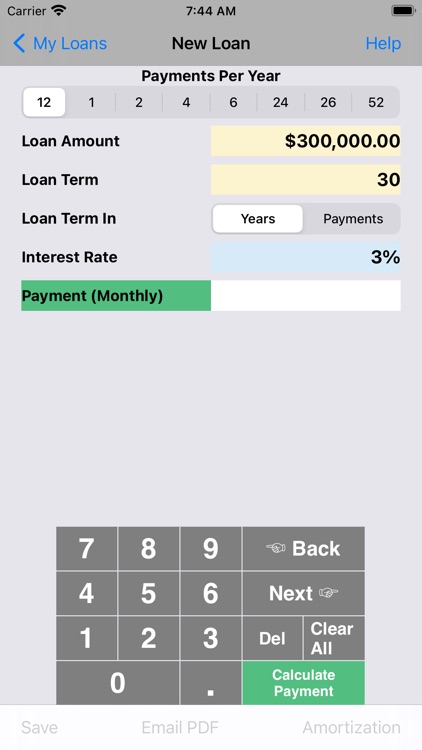 Bighorn Loan Calculator
