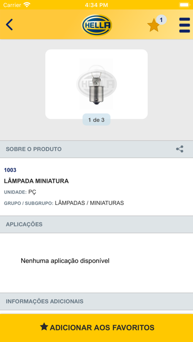 HELLA Catálogo Brasil Screenshot