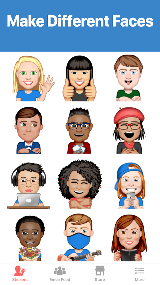 Emoji Me Animated Faces Kids - 3.14 - (iOS)